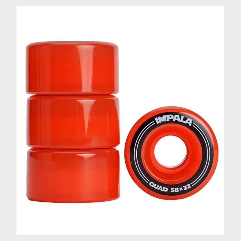 Impala Hjul - 4-pak - 58 mm - Rd