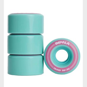 Impala Hjul - 4-pak - 58 mm - Aqua
