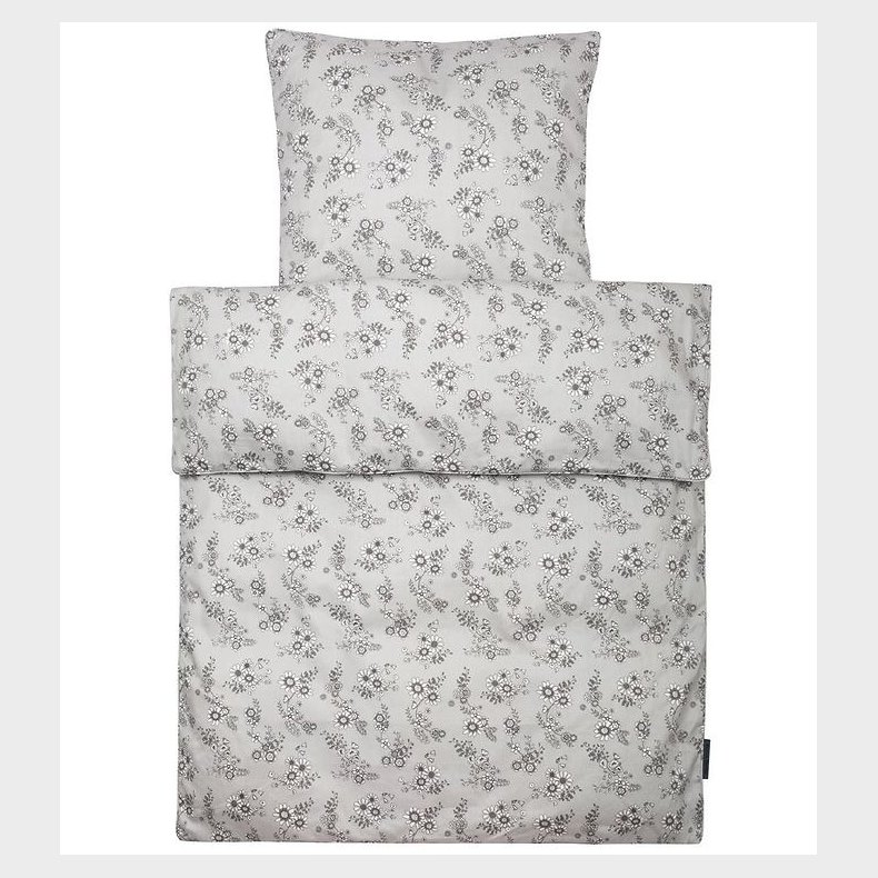 Smallstuff Sengetj - Junior - Flower Garden - Grey
