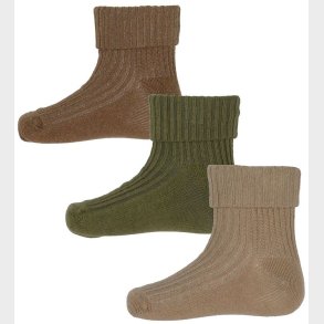 Minymo Str�mper - 3-Pak - Rib - Dried Herbs