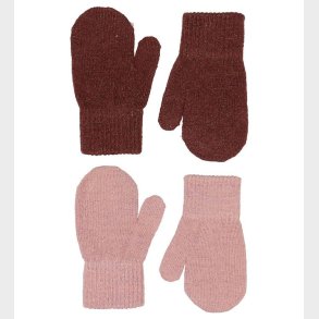 CeLaVi Luffer - Uld/Polyester - 2-pak - Fudge m. Glimmer