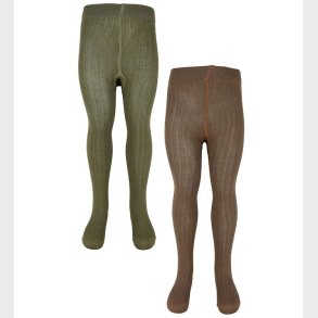 Minymo Str�mpebukser - 2-Pak - Rib - Dried Herbs