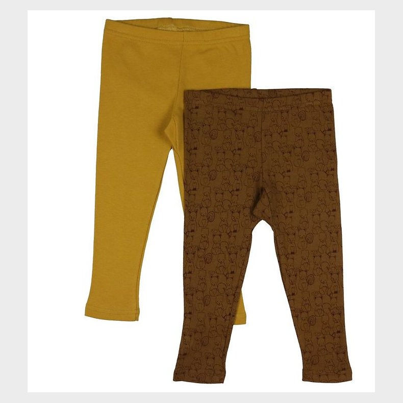 Pippi Baby Leggings - 2-Pak - Tinsel