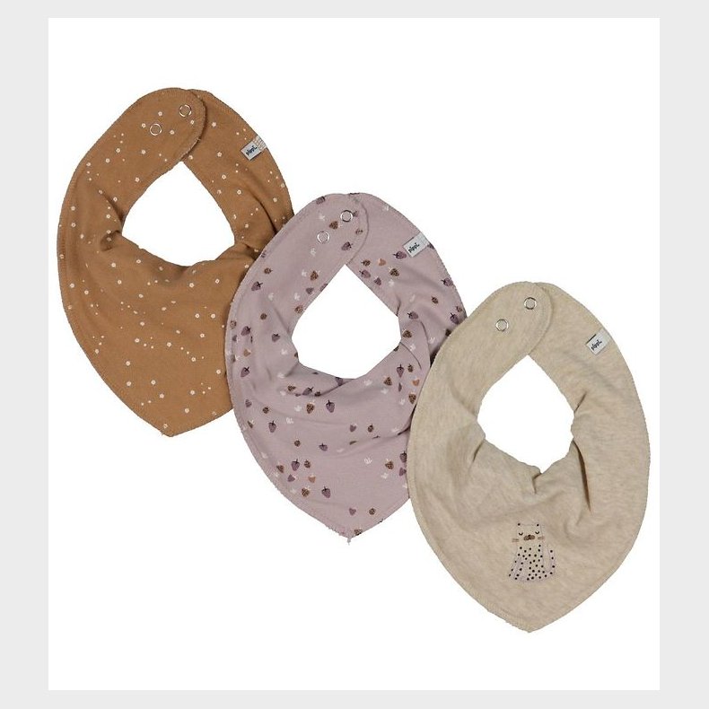 Pippi Baby Savlesmk - 3-Pak - Violet Ice