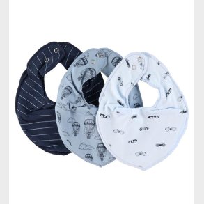 Fixoni Savlesmk - 3-Pak - Infinity - Dusty Blue m. Print