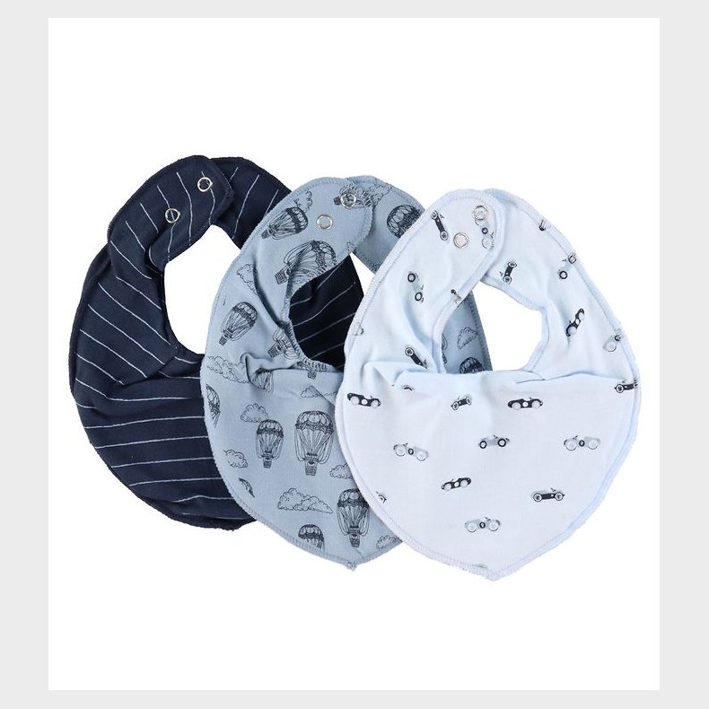 Fixoni Savlesmk - 3-Pak - Infinity - Dusty Blue m. Print