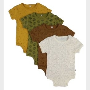 Pippi Baby Bodyer k/� - 4-pak - Tinsel