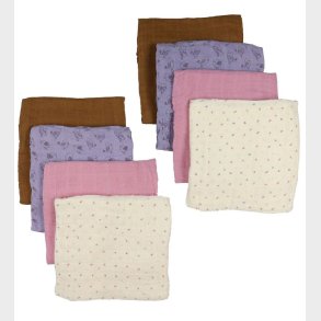 Pippi Stofbleer - Organic - 8-Pak - 65x65 cm - Wisteria
