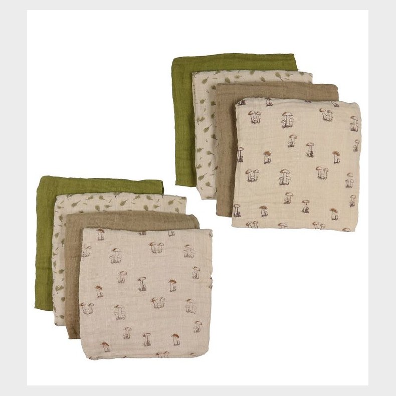 Pippi Stofbleer - Organic - 8-Pak - 65x65 cm - Sheer Bliss