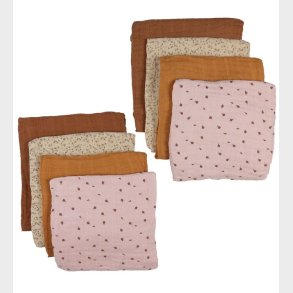 Pippi Stofbleer - Organic - 8-Pak - 65x65 cm - Mocha Mousse