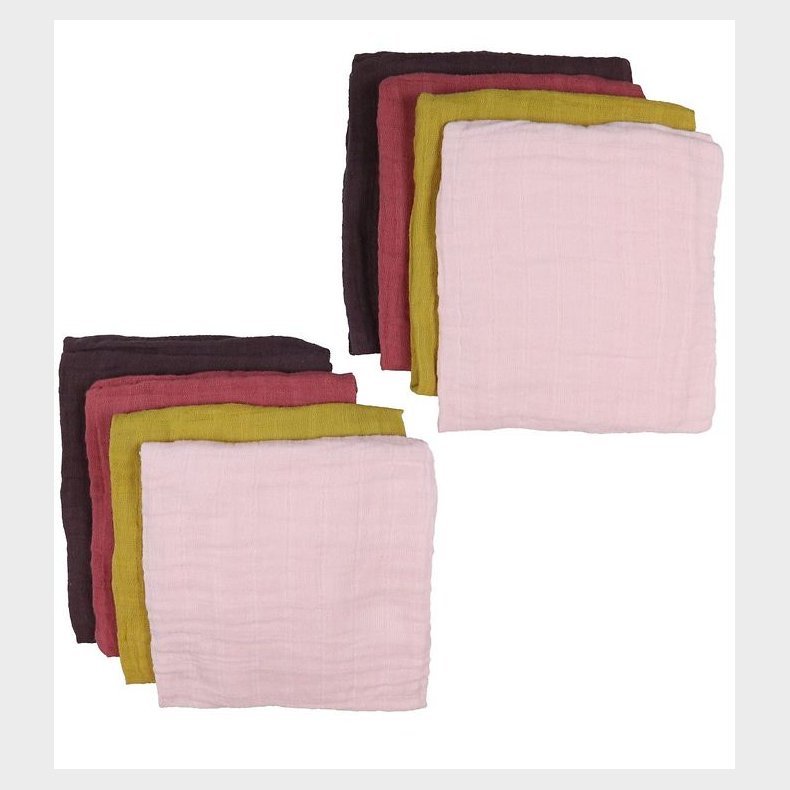 Pippi Stofbleer - Organic - 8-Pak - 65x65 cm - Chalk Pink