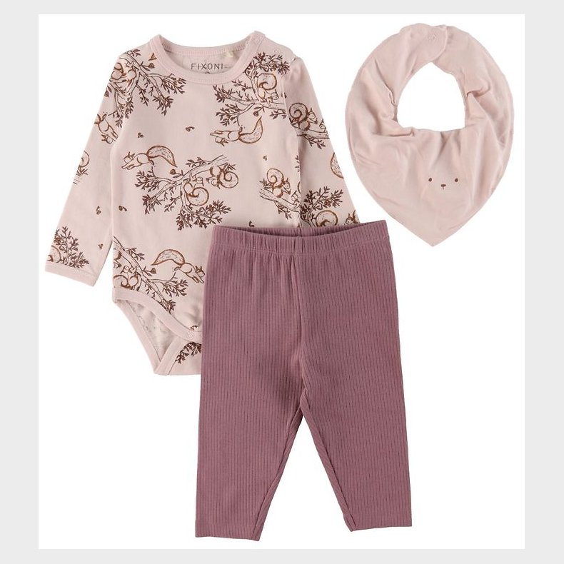 Fixoni St - Leggings/Savlesmk/Body l/ - Hushed Violet