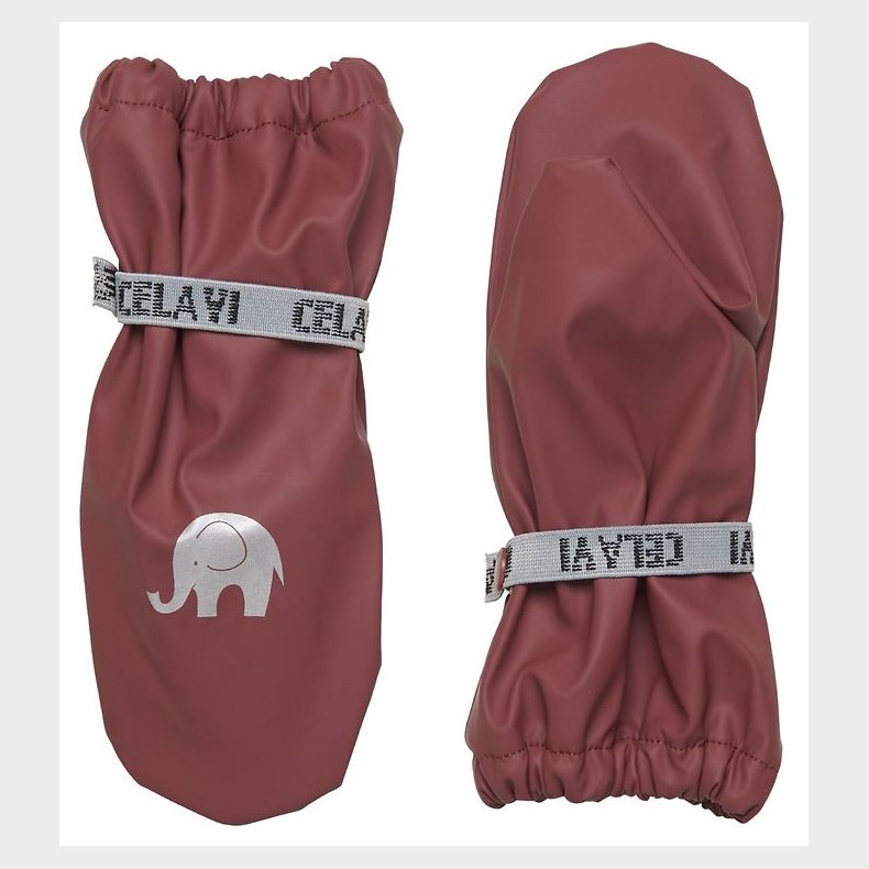 CeLaVi Luffer m. Fleece - PU - Rose Brown