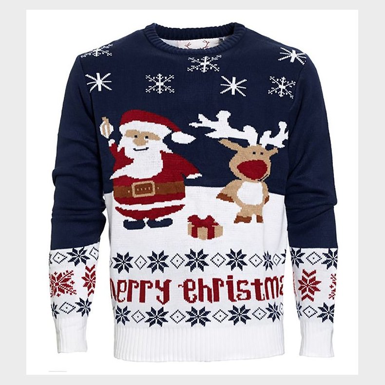 Jule-Sweaters Bluse - Ultimate - Navy