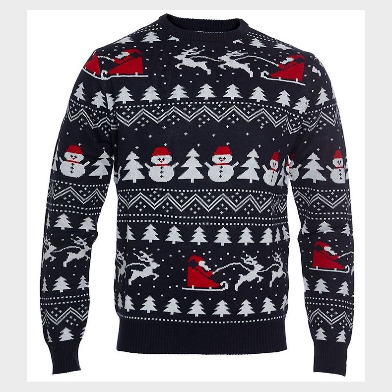 Jule-Sweaters Bluse - Stylish - Navy