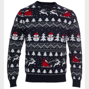 Jule-Sweaters Bluse - Stylish - Navy