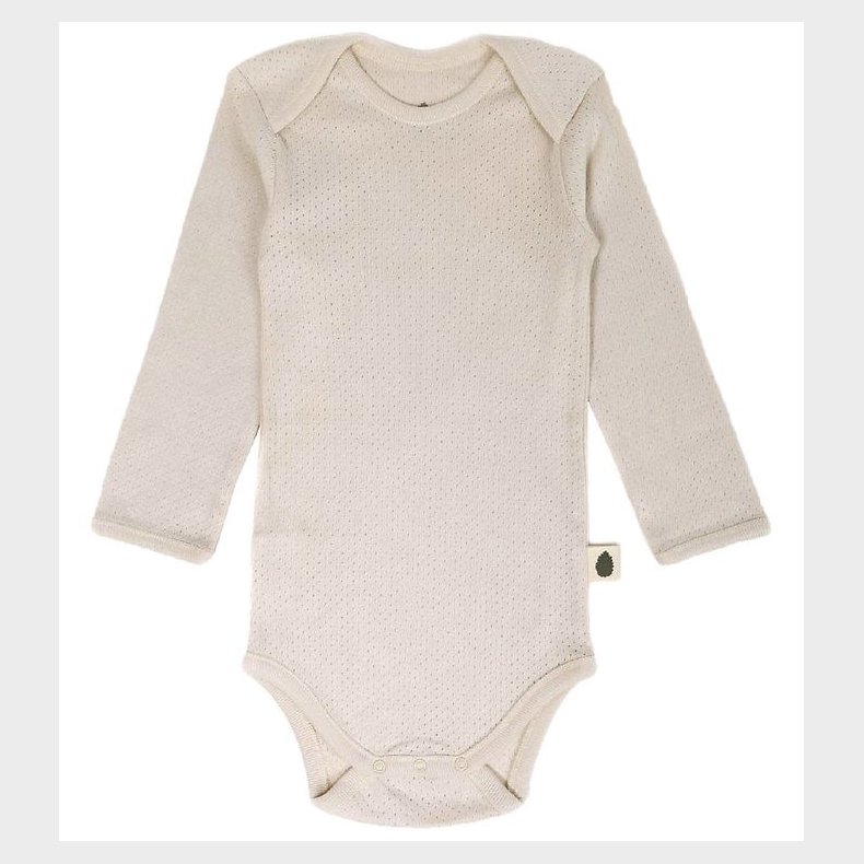 Pine Cone Body l/ - Pointelle Dot - Natura