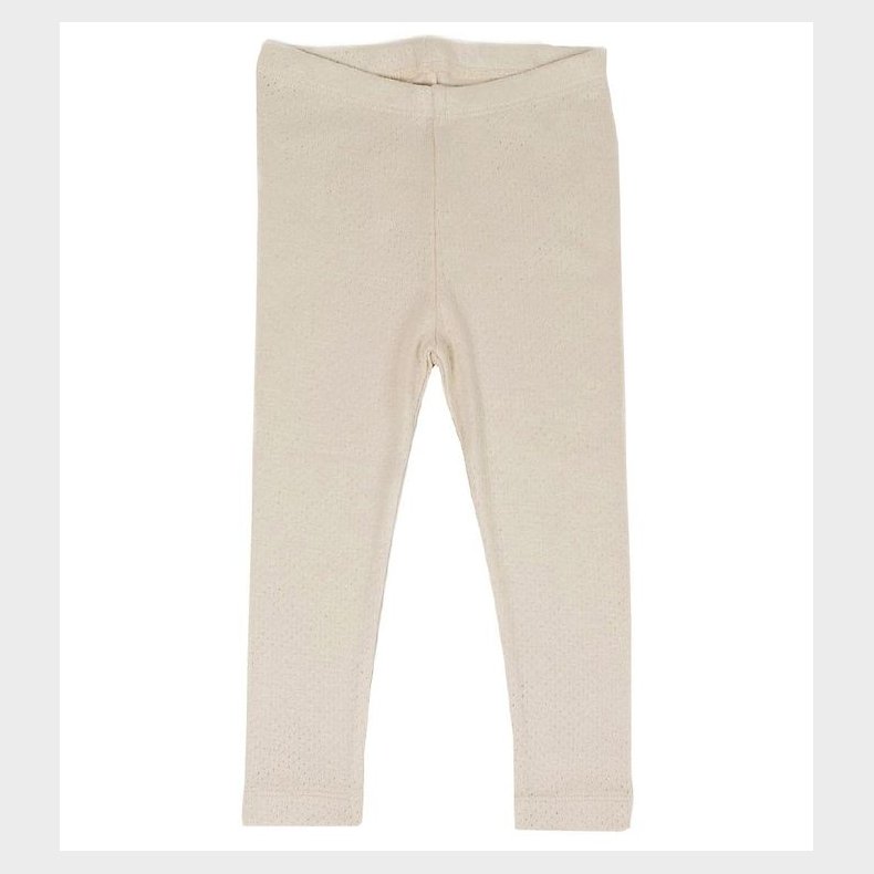 Pine Cone Leggings - Pointelle Dot - Natura