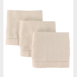 Pine Cone Stofbleer - 70x70 cm - 3-pak - Edith - Cloud