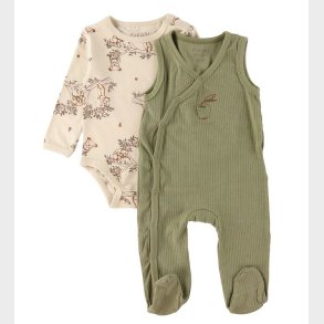 Fixoni Sparkedragt m. Body l/ - Sheer Bliss/Beige m. Bjrne