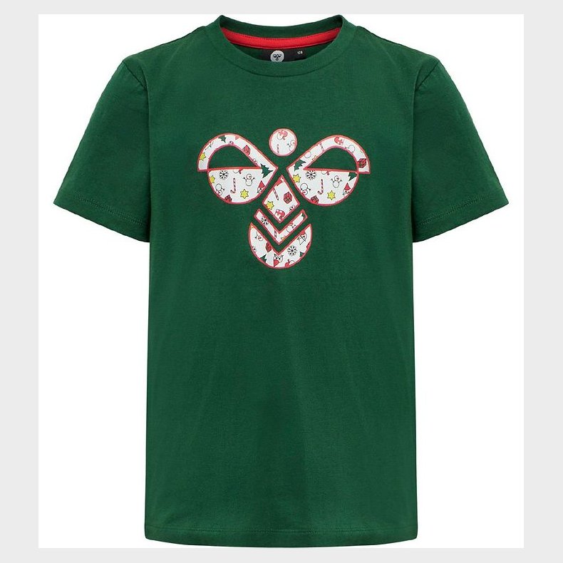 Hummel T-Shirt - hmlSanta - Gr�n