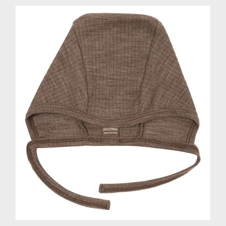 Smallstuff Babyhjelm - Uld - Nature