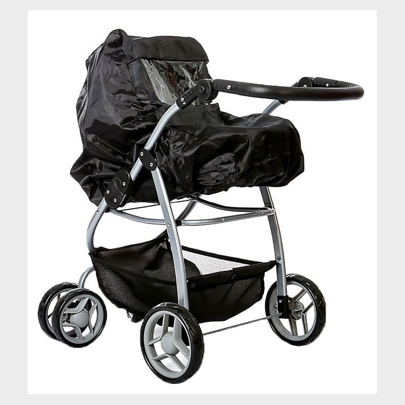 MaMaMeMo Dukke Regnslag - Sort