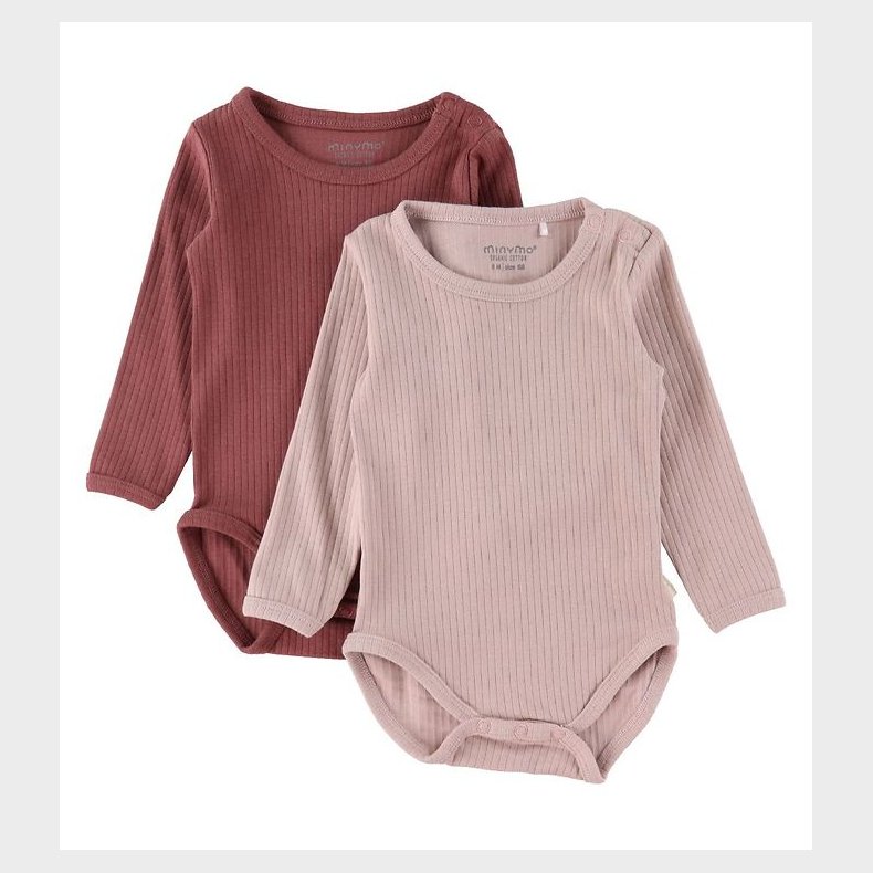 Minymo Bodyer l/� - 2-pak - Violet Ice