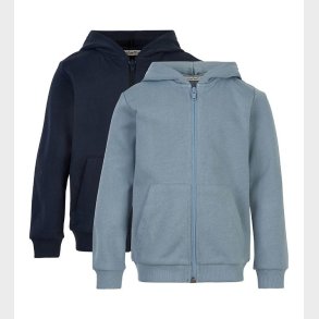 Minymo Cardigan - 2-pak - Ashley Blue