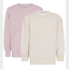 Minymo Sweatshirt - 2-pak - Violet Ice