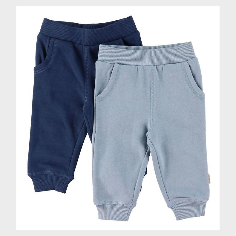 Minymo Sweatpants - 2-pak - New Navy