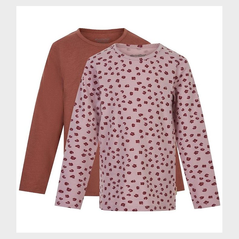 Minymo Bluse - 2-pak - Violet Ice