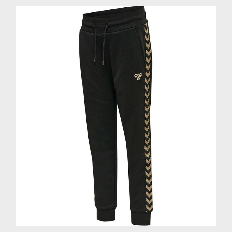 Hummel Sweatpants - HmlFix - Sort/Guld