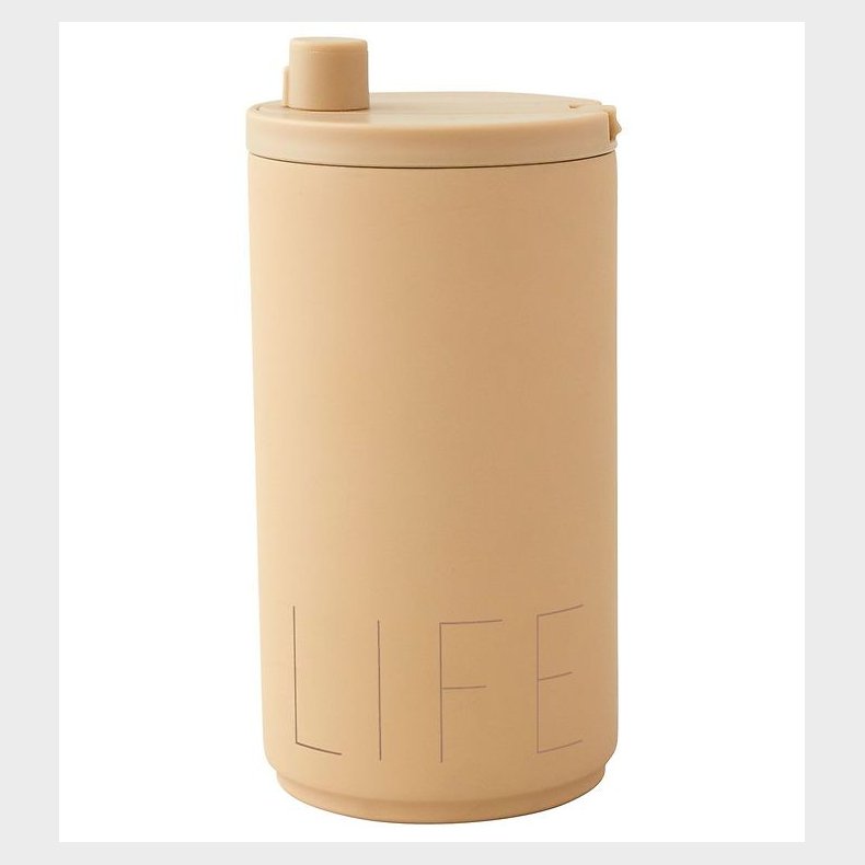 Design Letters Termokop - Travel - 350 ml - Beige