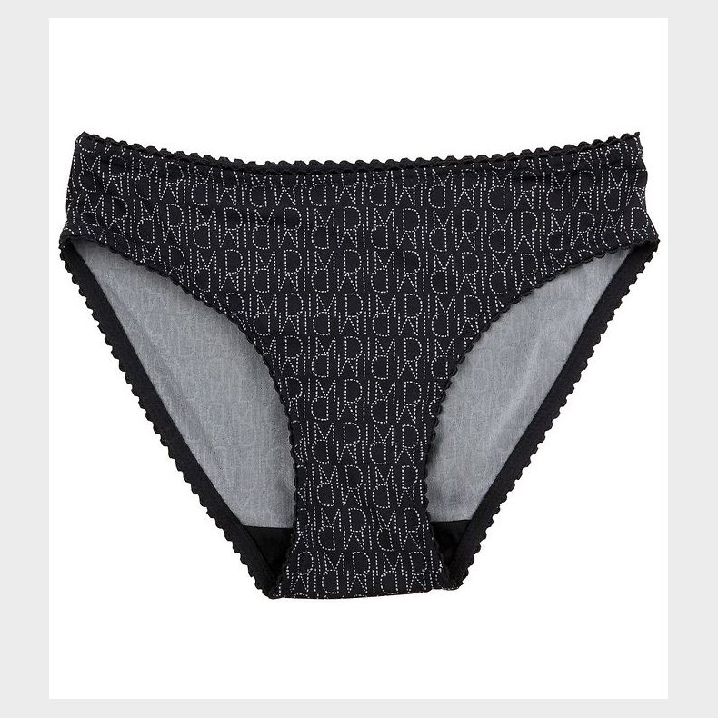 DIM Trusser - Mikrofiber - Sort m. Logo