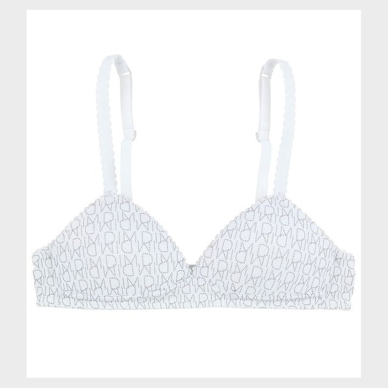 DIM BH u. Bjle - Mikrofiber - Hvid m. Logo