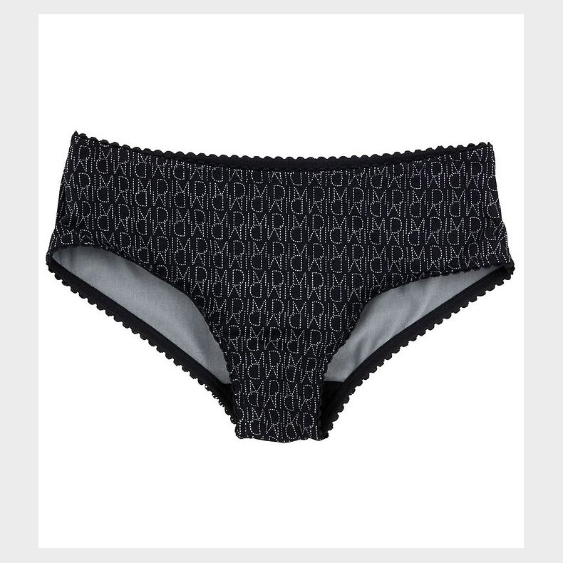 DIM Trusser - Mikrofiber - Sort m. Logo