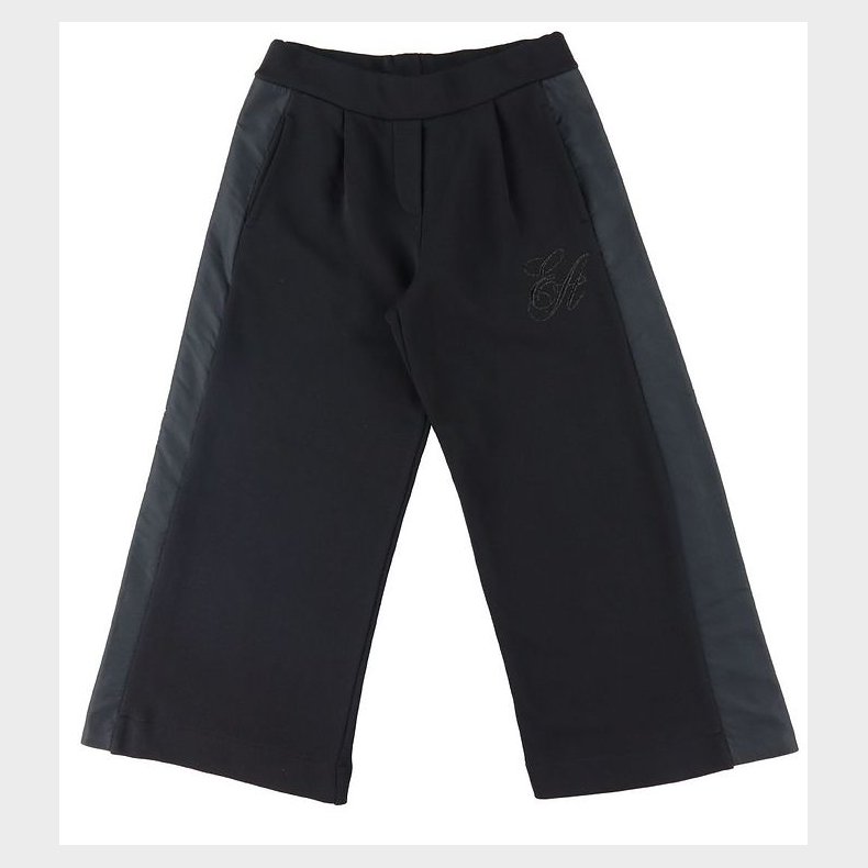 Emporio Armani Sweatpants - 3/4 - Sort m. Stribe