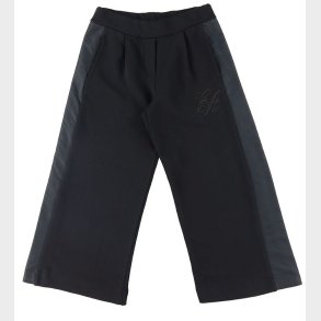 Emporio Armani Sweatpants - 3/4 - Sort m. Stribe