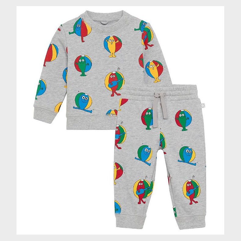 Stella McCartney Kids Sweatst - Grmeleret m. Badebolde