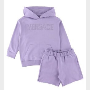 Versace Sweatst - Orchid m. Logo