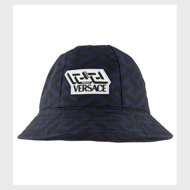 Versace Sommerhat - navy/Sort m. Logo