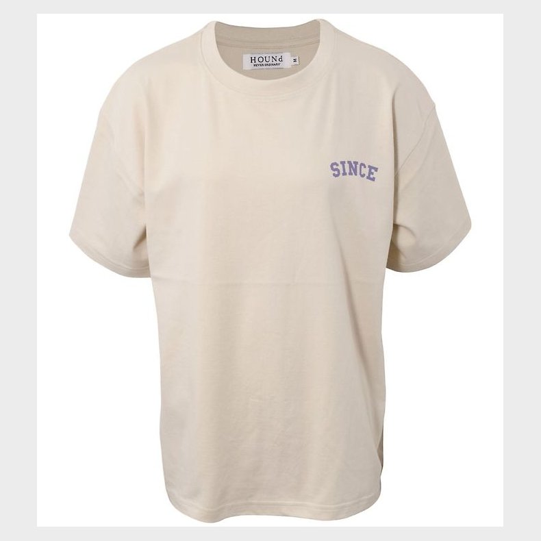 Hound T-Shirt - Oversized - Off White