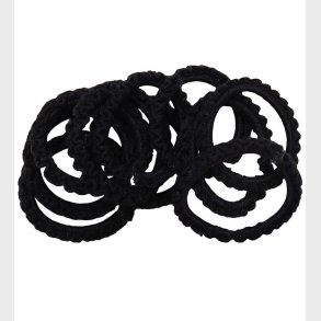 Little Wonders H�relastikker - Liv - 10-Pak - Sort