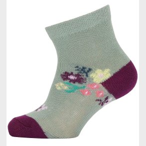 Melton Strmper - Petit Flowers - Grn