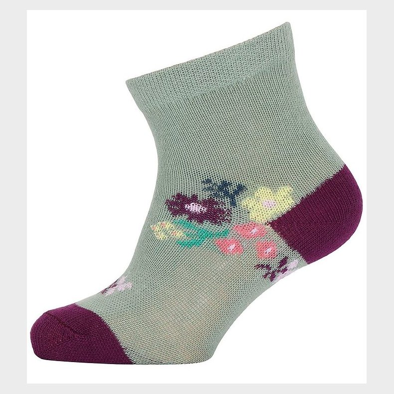 Melton Strmper - Petit Flowers - Grn