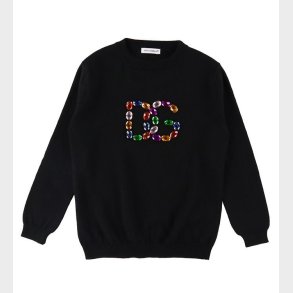 Dolce & Gabbana Bluse - Uld - Light Therapy - Sort m. Sten