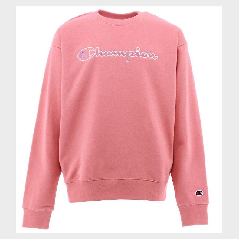 Champion Fashion Sweatshirt - Rosa m Logo