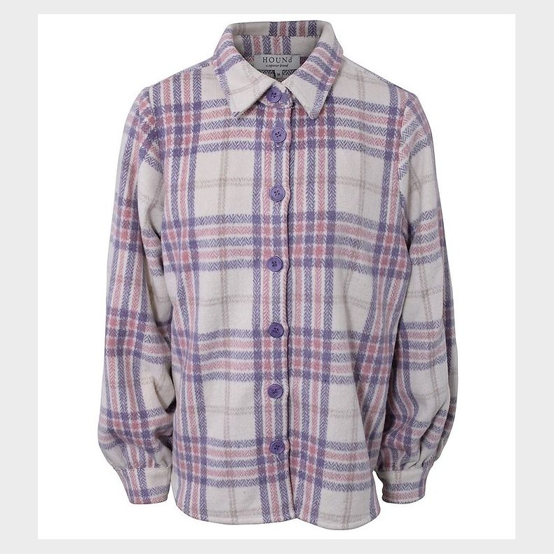 Hound Skjorte - Ternet - Hvid/Rosa/Lilla/Beige