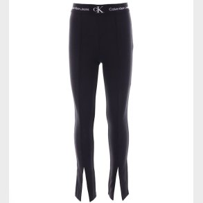 Calvin Klein Bukser - Punto Tape Slit - Sort